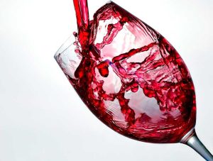 El vino mancha los dientes